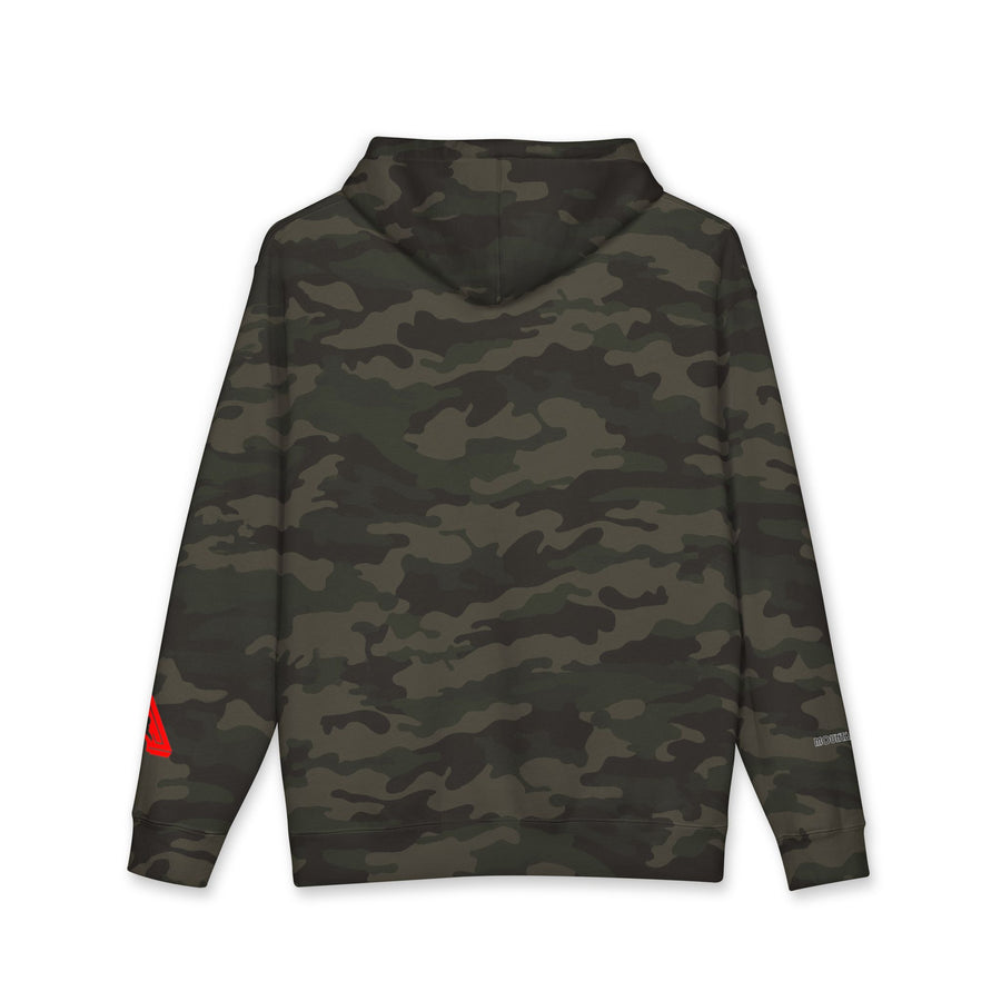 Camping Triangle Hoodie – Desert Campfire Graphic Sweatshirt