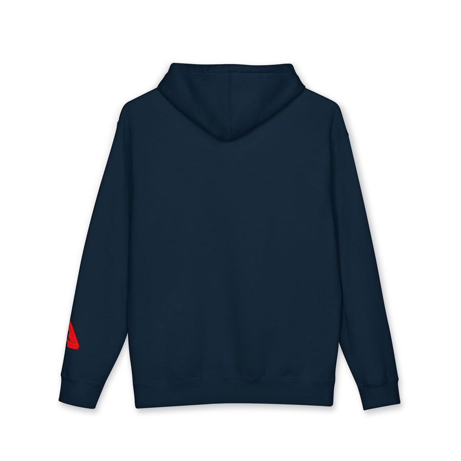 Camping Triangle Hoodie – Desert Campfire Graphic Sweatshirt