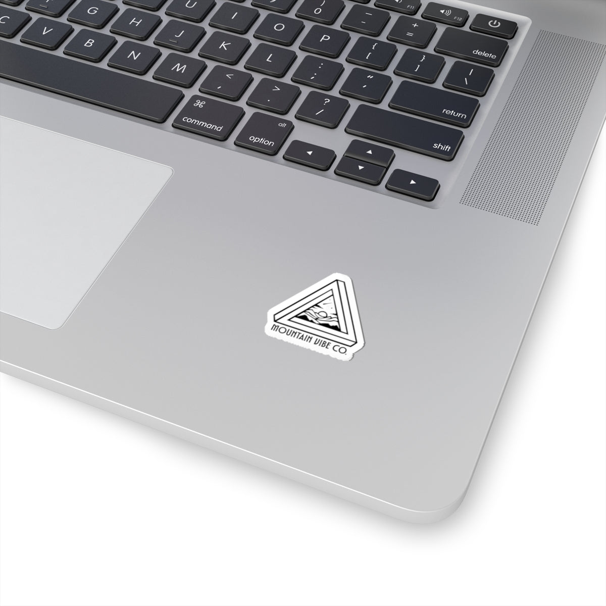 MVC - Penrose Triangle Monoline Logo - Blk No Fill w TT Modernoir Font 34 Kiss - Cut Decal