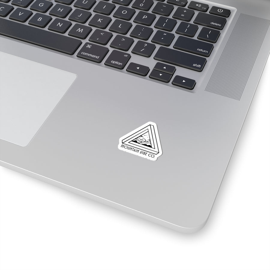 MVC - Penrose Triangle Monoline Logo - Blk No Fill w TT Modernoir Font 34 Kiss - Cut Decal