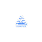MVC - Penrose Triangle Monoline Logo - Violet Blue No Fill w TT Modernoir Font 34 Kiss - Cut Decal