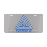 MVC - Penrose Triangle Monoline Logo - Violet Blue No Fill w TT Modernoir Font 34 License Plate