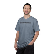 Mountain Vibe Co. Graphic T-Shirt — Sunset Geometric Mountain Print