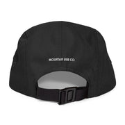 Embroidered Patch 5-Panel Cap — Abstract Triangle Logo
